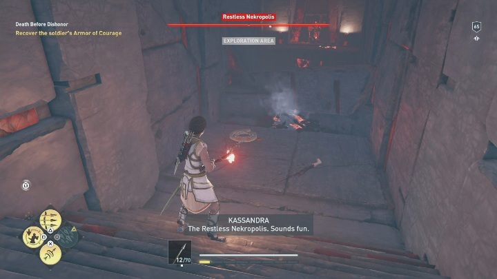 W jaskini natrafisz na wiele węży - Zabłąkane i odnalezione - Solucja Los Atlantydy w AC Odyssey - Assassins Creed Odyssey - poradnik do gry