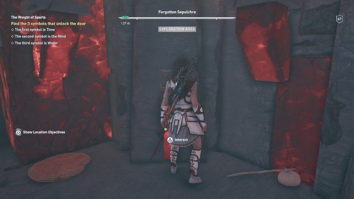 W misji tej musisz udać się do Forgotten Sepulchre, zwiedzić tę lokację i rozwiązać zagadkę - Zabłąkane i odnalezione - Solucja Los Atlantydy w AC Odyssey - Assassins Creed Odyssey - poradnik do gry