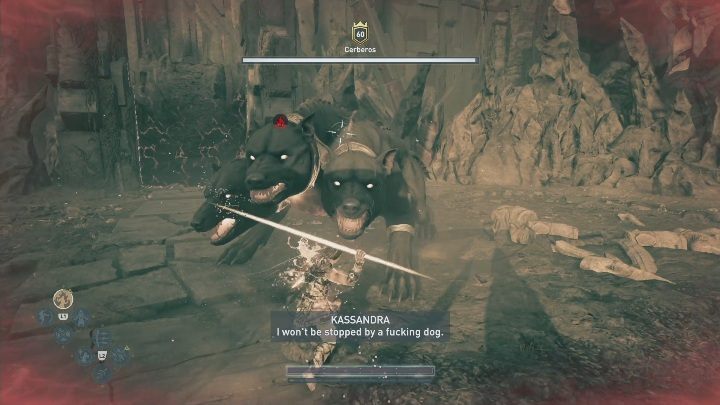 Gdy tylko przeniesiesz się do podziemi natrafisz na pierwszego przeciwnika - Drugie wezwanie - Solucja Los Atlantydy w AC Odyssey - Assassins Creed Odyssey - poradnik do gry