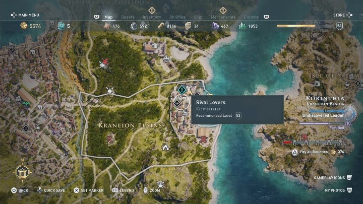 Swoją przygodę rozpoczniesz w Koryncji - Boska interwencja - Solucja Assassins Creed Odyssey - Assassins Creed Odyssey - poradnik do gry