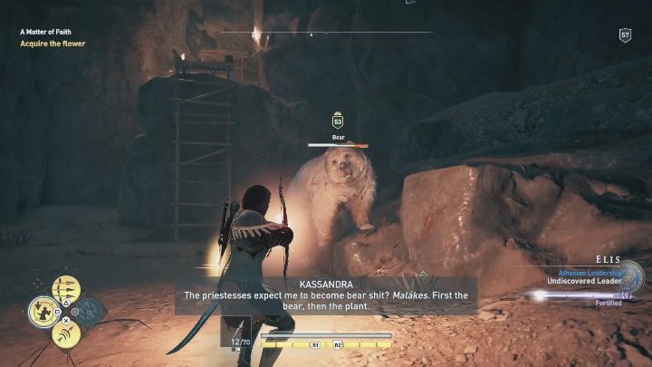 Na początku tej misji musisz porozmawiać z kilkoma mieszkańcami wioski - Obraz wiary - Solucja Assassins Creed Odyssey - Assassins Creed Odyssey - poradnik do gry