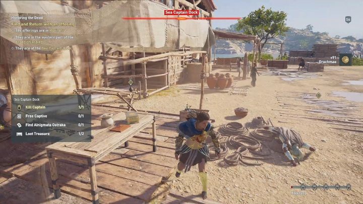 Twoim kolejnym zadaniem będzie dostarczenie ofiary - Braterska Pokusa - Solucja Assassins Creed Odyssey - Assassins Creed Odyssey - poradnik do gry