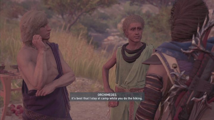 Twoja przygoda rozpocznie się od rozmowy z Alcybiadesem - Dziedzictwo poetki - Solucja Assassins Creed Odyssey - Assassins Creed Odyssey - poradnik do gry