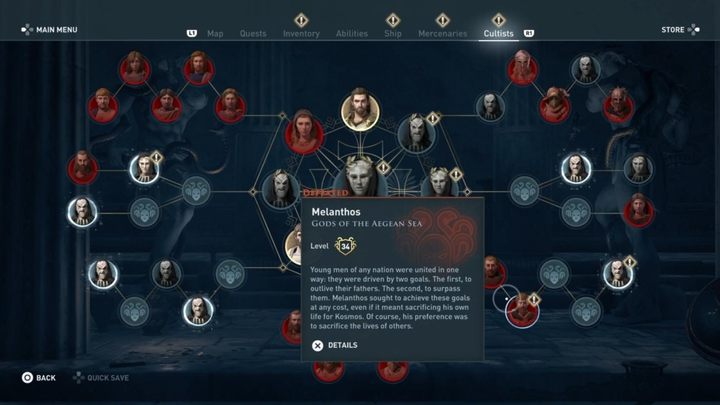 1 - Bogowie Morza Egejskiego - Czciciele Kosmosa w Assassins Creed Odyssey - Assassins Creed Odyssey - poradnik do gry