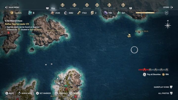 2 - Bogowie Morza Egejskiego - Czciciele Kosmosa w Assassins Creed Odyssey - Assassins Creed Odyssey - poradnik do gry