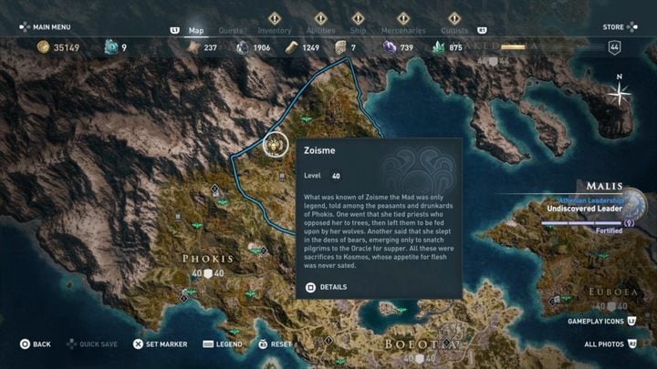 Gdzie ją odnaleźć - Wyznawcy Rodu - Czciciele Kosmosa w Assassins Creed Odyssey - Assassins Creed Odyssey - poradnik do gry