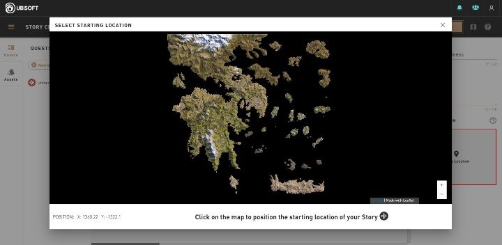 Misje tworzone w Story Creator Mode mogą dziać się jedynie na terenach dostępnych w podstawowej grze Assassins Creed Odyssey - Najważniejsze informacje o Story Creator Mode - Assassins Creed Odyssey - poradnik do gry