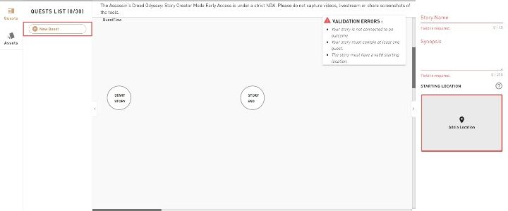 Zanim zabierzesz się za tworzenie własnej misji przygotuj sobie wstępny plan - Porady na start w Assassins Creed Odyssey Story Creator Mode - Assassins Creed Odyssey - poradnik do gry