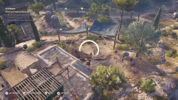 Rusz na spotkanie z Markosem - A więc tak to się zaczyna - Solucja gry Assassins Creed Odyssey - Assassins Creed Odyssey - poradnik do gry