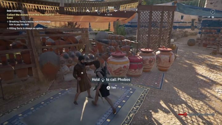 Musisz teraz udać się do Sami - miasta w regionie Wybrzeży Koliadai - Kolejny dzień, kolejne drachmy - Solucja gry Assassins Creed Odyssey - Assassins Creed Odyssey - poradnik do gry