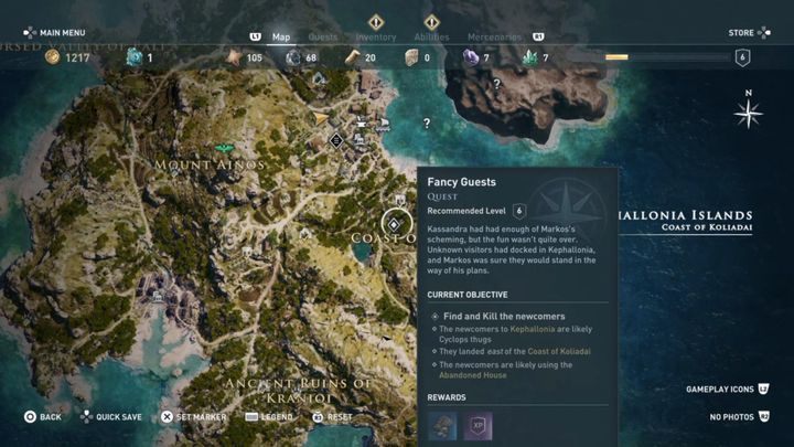 Udaj się do opuszczonego domu - Dług do spłacenia - Solucja gry Assassins Creed Odyssey - Assassins Creed Odyssey - poradnik do gry