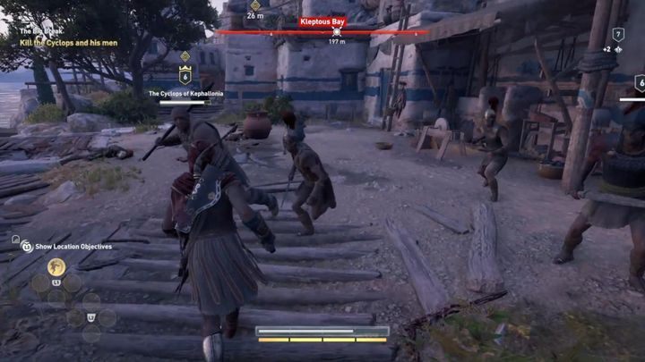 Udaj się do doków i porozmawiaj z budowniczym statków - Dług do spłacenia - Solucja gry Assassins Creed Odyssey - Assassins Creed Odyssey - poradnik do gry
