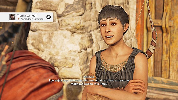 Możesz już zaprosić Odessę do łóżka - Odessa - Romanse w Assassins Creed Odyssey - Assassins Creed Odyssey - poradnik do gry