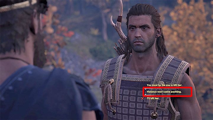 Lykaon pojawi się w trakcie rozmowy z Praxitheą już po jej uratowaniu - Lykaon - Romanse w Assassins Creed Odyssey - Assassins Creed Odyssey - poradnik do gry