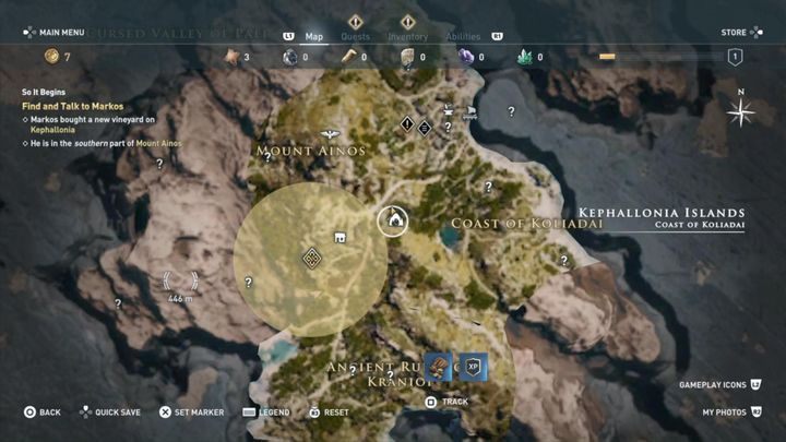 Start misji: Wejście do jaskini Drogarati, rozmowa z mieszkańcem - Wyspy Kefalońskie - Misje poboczne w Assassins Creed Odyssey - Assassins Creed Odyssey - poradnik do gry