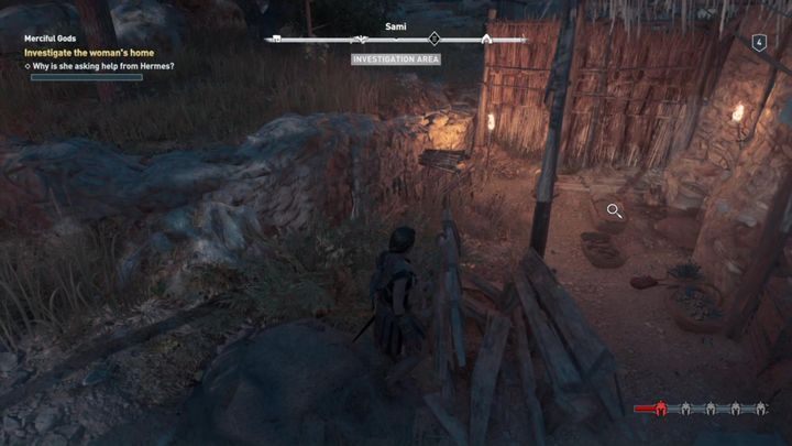 Start misji: Podczas kończenia zadania Głodni Bogowie - Wyspy Kefalońskie - Misje poboczne w Assassins Creed Odyssey - Assassins Creed Odyssey - poradnik do gry