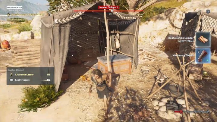 Skrzynia z drewnem. - Wyspy Kefalońskie - Misje poboczne w Assassins Creed Odyssey - Assassins Creed Odyssey - poradnik do gry