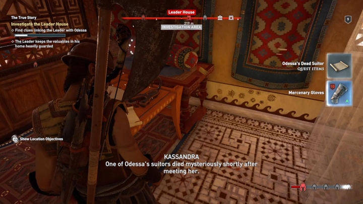 Teren jest strzeżony - gdy zostaniesz wykryty, będziesz zmuszony walczyć z grupką wrogów - Megaris - Misje poboczne w Assassins Creed Odyssey - Assassins Creed Odyssey - poradnik do gry