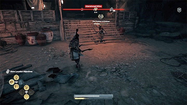 Po dotarciu w pobliże kryjówki danego Czciciela Kosmosa warto wykonać krótki zwiad Ikarosem, albowiem są to często wytrzymałe i doskonale wyposażone postacie - AC Odyssey: Czciciele Kosmosa - lista, podstawy - Assassins Creed Odyssey - poradnik do gry