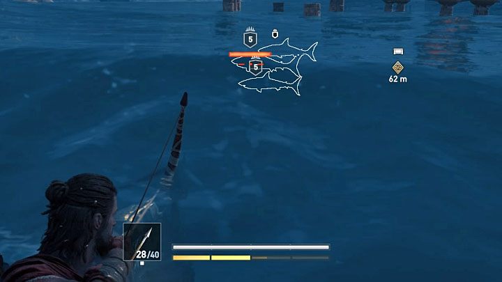 Rekiny możesz atakować zanim jeszcze się zanurzysz - Jak walczyć z rekinami w Assassins Creed Odyssey? - Assassins Creed Odyssey - poradnik do gry