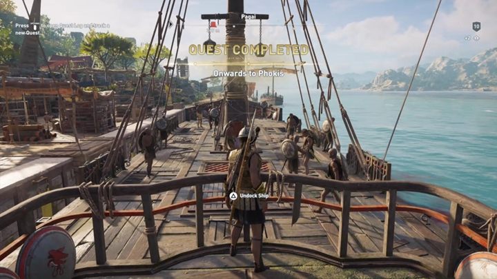 Zadanie ma miejsce zaraz po podjęciu decyzji związanej z Nikolaosem - Wilk i wąż - Solucja gry Assassins Creed Odyssey - Assassins Creed Odyssey - poradnik do gry