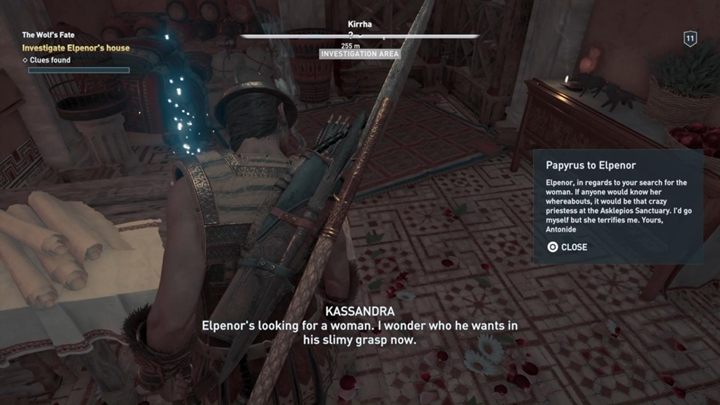 Czas zameldować Elpenorowi o efektach naszej wyprawy - Wilk i wąż - Solucja gry Assassins Creed Odyssey - Assassins Creed Odyssey - poradnik do gry