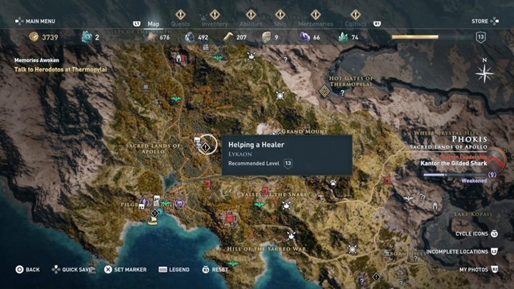 Start misji: Osada Delfy, blisko Świętych Ziemi Apollina - Fokida - Misje poboczne w Assassins Creed Odyssey - Assassins Creed Odyssey - poradnik do gry