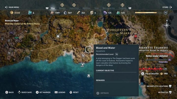 Start misji: Automatyczny - Wyspa Abantis - Misje poboczne w Assassins Creed Odyssey - Assassins Creed Odyssey - poradnik do gry