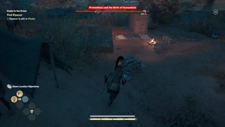 Lokacja enigmatycznego Ostrakonu: Prometeusz i narodziny ludzkości - Enigmatyczne ostrakony w Fokida - Assassins Creed Odyssey - poradnik do gry