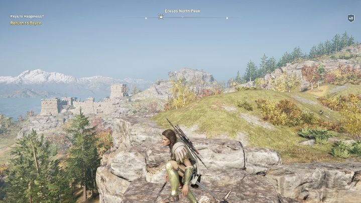 1 - Mapa Lesbos - grobowce, ostrakony, zagadki i sekrety - Assassins Creed Odyssey - poradnik do gry
