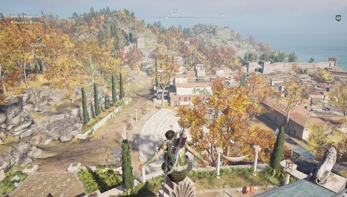 1 - Mapa Chios - grobowce, ostrakony, zagadki i sekrety - Assassins Creed Odyssey - poradnik do gry
