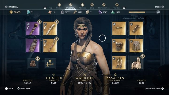 Kolejne części zestawu będziesz otrzymywał, gdy będziesz uśmiercał Herosów Czcicieli - Legendarne sety za zabijanie kultystów w Assassins Creed Odyssey - Assassins Creed Odyssey - poradnik do gry