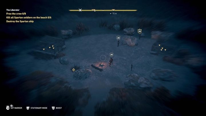 Teraz musisz uwolnić członków jego załogi i zabić sześciu Spartańskich żołnierzy - Attyka - Misje poboczne w Assassins Creed Odyssey - Assassins Creed Odyssey - poradnik do gry