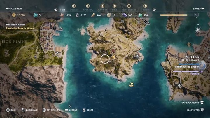 9 - Enigmatyczne ostrakony - Attyka - Assassins Creed Odyssey - poradnik do gry