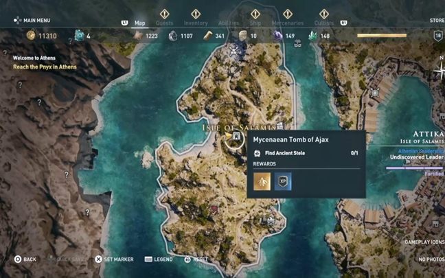 Solucja: Wejdź do środka, idź przed siebie i zniszcz ścianę - Grobowce w Attyka - Assassins Creed Odyssey - poradnik do gry