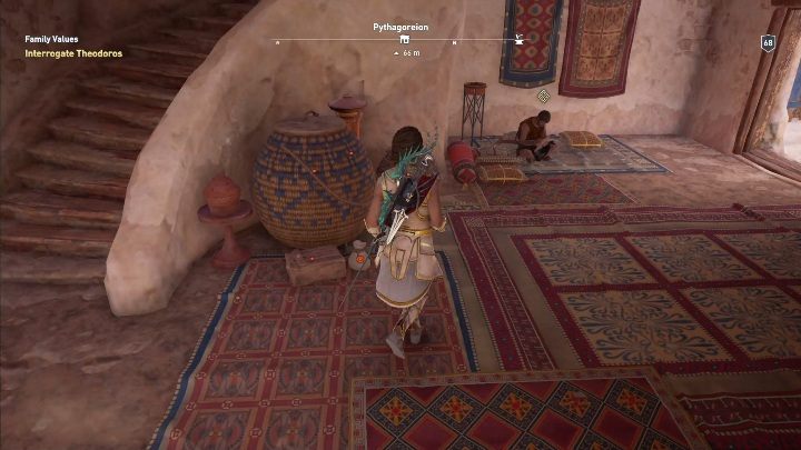 Twoja kolejna misja rozpocznie się od przesłuchania Theodorosa - Każda opowieść ma swoje zakończenie - Solucja Assassins Creed Odyssey - Assassins Creed Odyssey - poradnik do gry