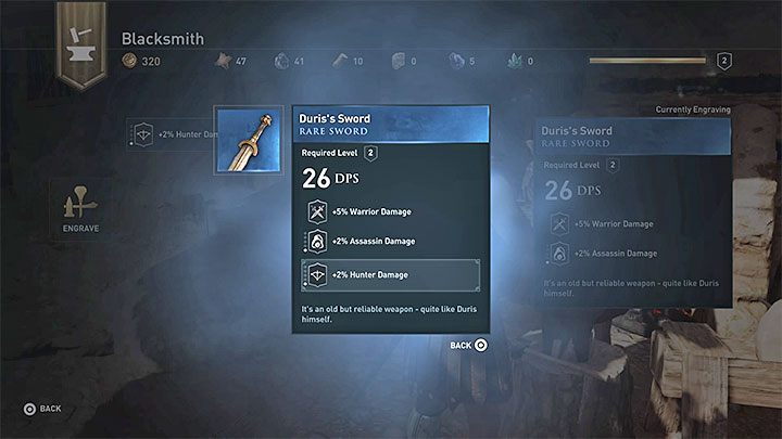 Do nałożenia grawerunku potrzebne są surowce oraz złoto - Oznacz jako swój - trofeum w Assassins Creed Odyssey - Assassins Creed Odyssey - poradnik do gry