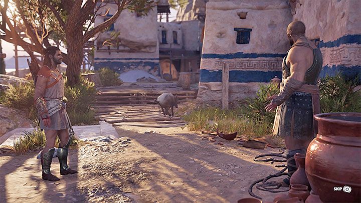 Trofeum tego nie możesz zdobyć już na samym początku gry - Podbite oko (Stink Eye) - trofeum w Assassins Creed Odyssey - Assassins Creed Odyssey - poradnik do gry