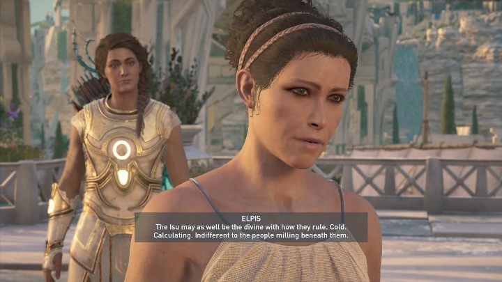 Kobietę odnajdziesz wykonując zadanie Most Adamantly - Romanse w Los Atlantydy DLC - Elpis - Assassins Creed Odyssey - poradnik do gry