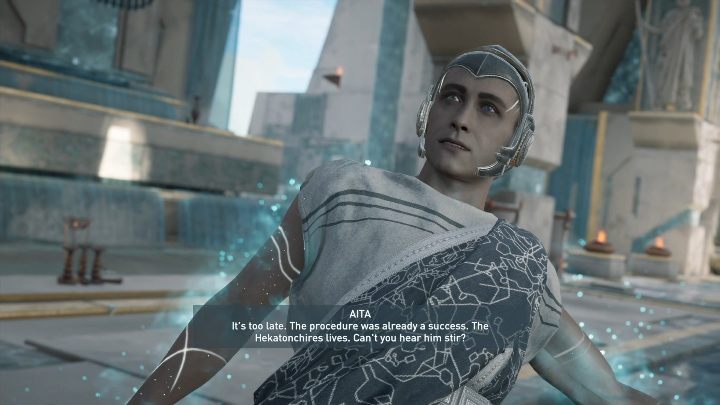 Możesz zdecydować czy obronisz Posejdona czy pozwolisz im rozpocząć walkę - Los Atlantydy - Solucja Los Atlantydy w AC Odyssey - Assassins Creed Odyssey - poradnik do gry