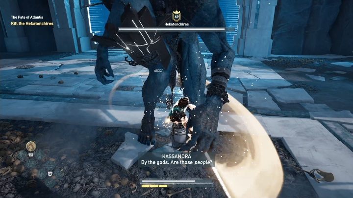Po rozmowie z bohaterami staniesz oko w oko z bossem - Los Atlantydy - Solucja Los Atlantydy w AC Odyssey - Assassins Creed Odyssey - poradnik do gry