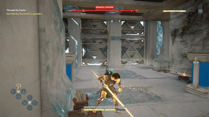 Twoim zadaniem jest pokonanie mężczyzny bądź zrezygnowanie z walki i wyjście bez słowa - Dikastes Atlantydy - Solucja Los Atlantydy w AC Odyssey - Assassins Creed Odyssey - poradnik do gry