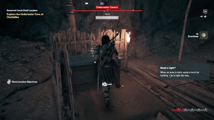 Skrzynia znajduje się na samym końcu obozu - Gdzie znajdują się skarby dla Xenii w Assassins Creed Odyssey? - Assassins Creed Odyssey - poradnik do gry