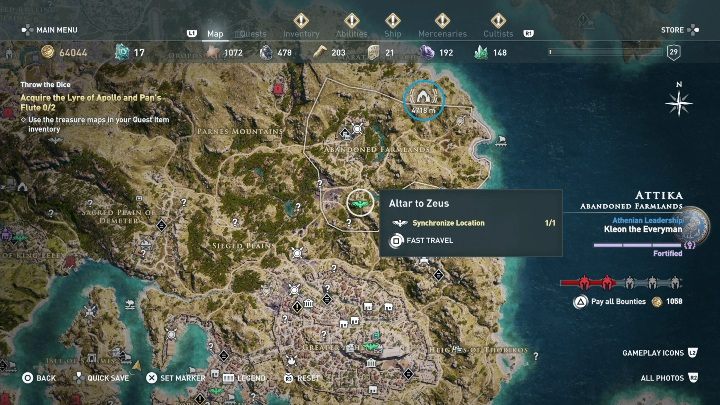 5 - Gdzie znajdują się skarby dla Xenii w Assassins Creed Odyssey? - Assassins Creed Odyssey - poradnik do gry