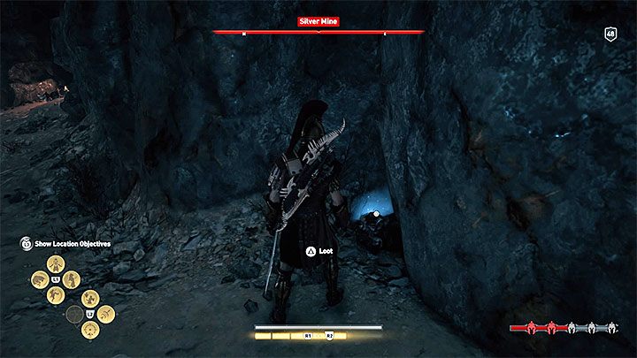 Sama kopalnia jak i sąsiadujące z nią obozowisko (Lavrio Silver Mine) są pilnowane przez przeciwników - Jak zdobywać surowce do craftingu w Assassins Creed Odyssey? - Assassins Creed Odyssey - poradnik do gry