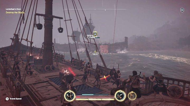 Gdy zniszczysz jej statki na morze wypłynie Tempest - W paszczy Lewiatana | Solucja Assassins Creed Odyssey - Assassins Creed Odyssey - poradnik do gry