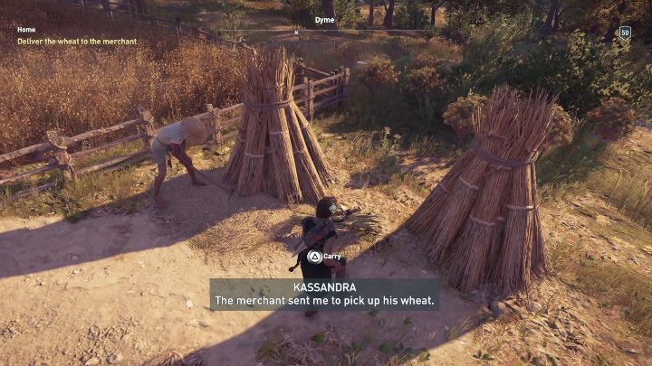Kupiec podziękuje i poprosi cię o przyniesienie kolejnej rzeczy - Dom | Solucja Assassins Creed Odyssey - Assassins Creed Odyssey - poradnik do gry