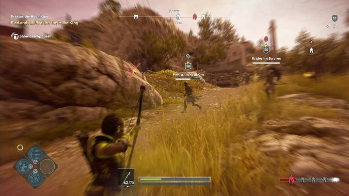 Aby ukończyć tę misję zabij przeciwnika zwanego Proktos - Zadania poboczne epizodu 2 - Mroczne dziedzictwo - Assassins Creed Odyssey - poradnik do gry