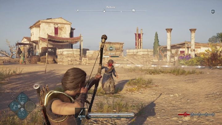 Wroga znajdziesz w Pellene - Zakon Burzy - zabójstwa w Dziedzictwo pierwszego ostrza DLC - Assassins Creed Odyssey - poradnik do gry