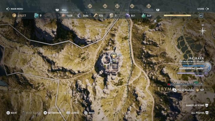 1 - Srebrny szlak - Czciciele Kosmosa w Assassins Creed Odyssey - Assassins Creed Odyssey - poradnik do gry